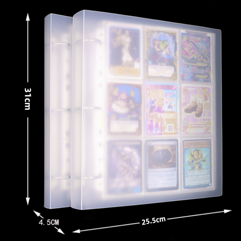 3-hole d clip pp frosted cover