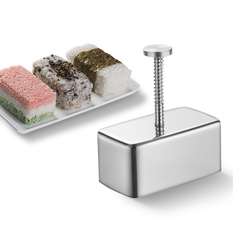 Rice Ball Mold 304 Stainless Steel Rice Mold Sushi Mold Triangular Rice Ball Mold DIY Seaweed Rice Tool