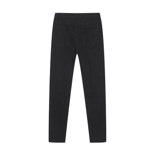 Foreign trade men's jeans casual slim cross-border men's wear ripped patch stretch wear-resistant men's pants