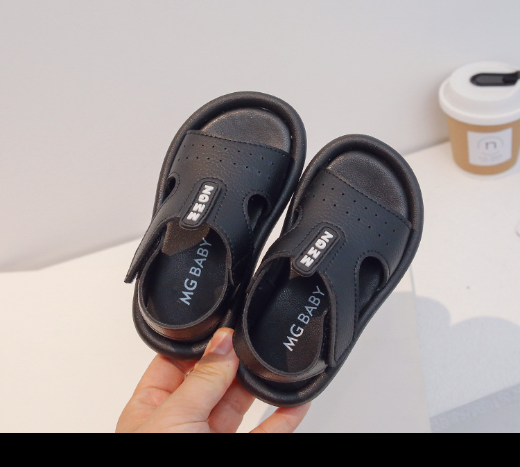 Sandali casual coreani con scarpe da spiaggia per bambini in velcro, scarpe estive per bambini_voghion.com