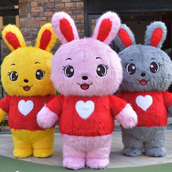 Inflatable cartoon rabbit