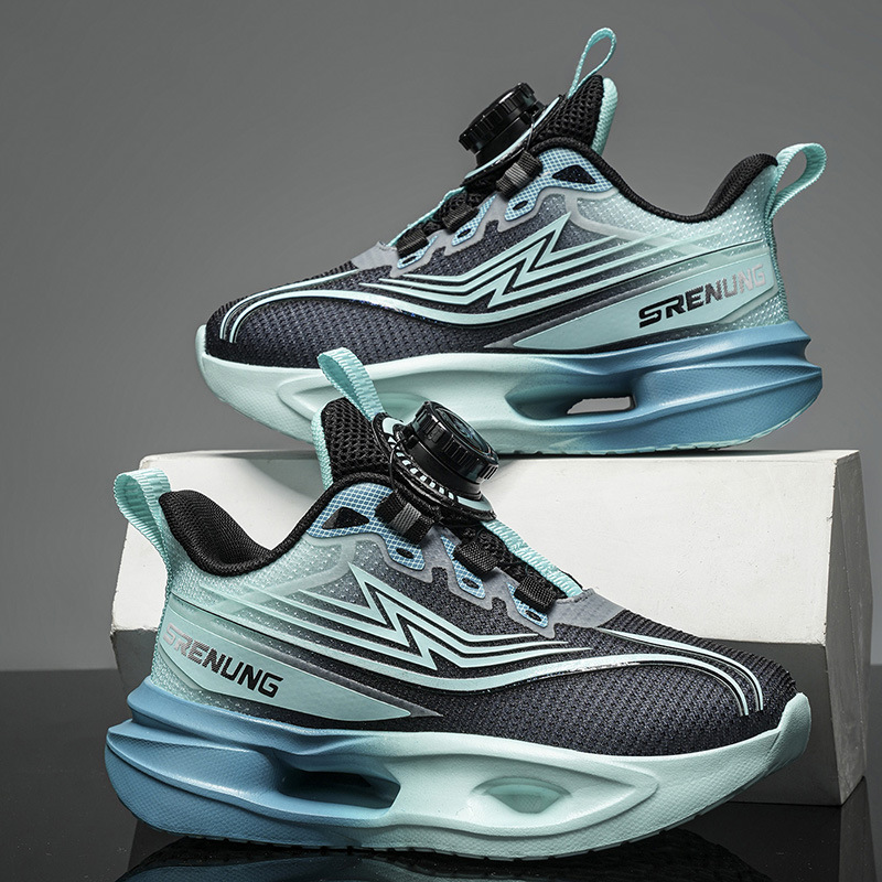 2025 nuevos zapatos de otoño para niños zapatos de corrida para niños zapatos de baloncesto de entrenamiento de absorción de choque para niños grandes transpirables