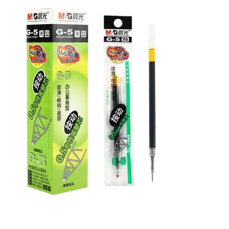 Repuestos de Tinta de Gel Retráctiles de Plástico G-5 0.5mm K35