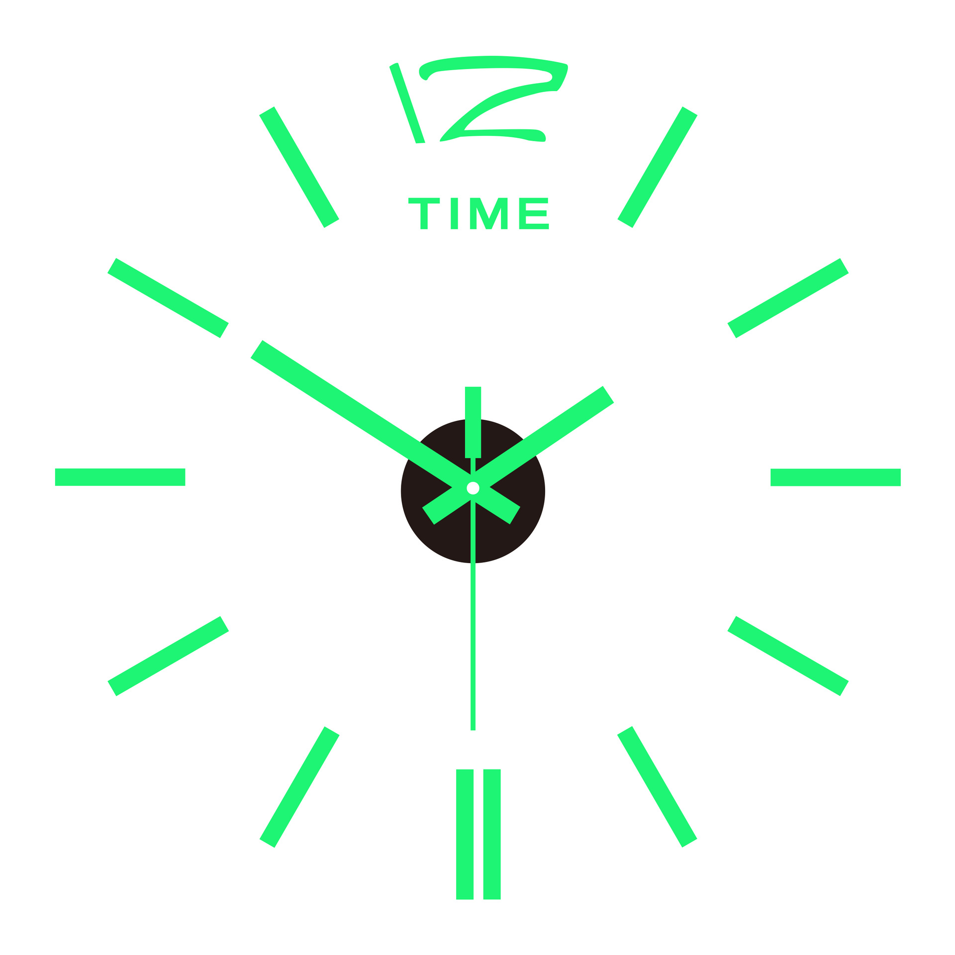 Reloj de pared DIY creativo estereoscópico simple sin perforación, reloj silencioso digital para sala/dormitorio, reloj de pared decorativo