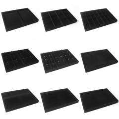 黒のフランネルのアクセサリーは商品を見て展示します。