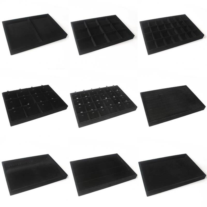 Black Flannel Jewelry Display Storage Storage Display Plate Ring Pendant Bracelet Necklace Flannel Plaid Plate Black Flannel Jewelry Display Storage Storage Display Plate Ring Pendant Bracelet Necklace Flannel Plaid Plate
