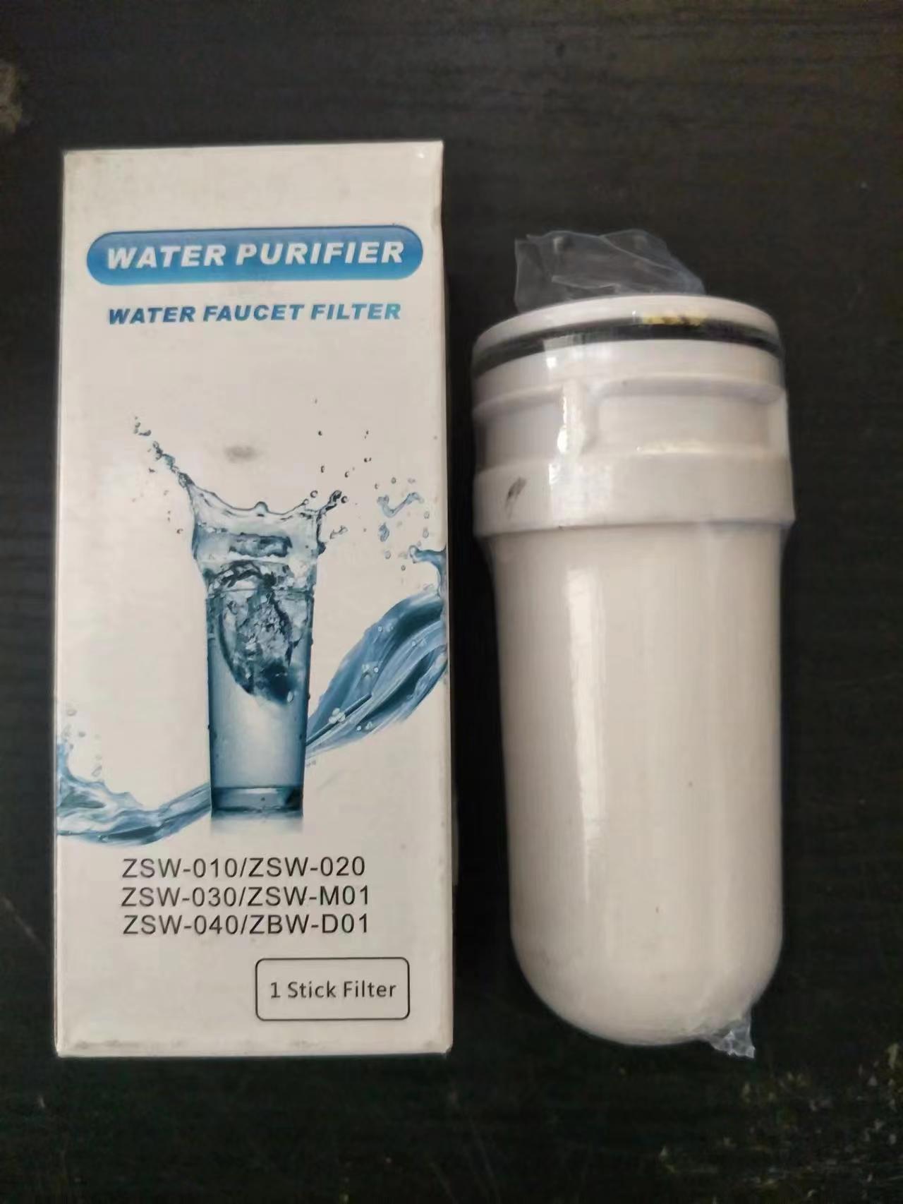 Transfronteriza instalación doméstica libre grifo purificador de agua del grifo nivel de agua 7 Filtro frontal de la cocina grifo purificador de agua