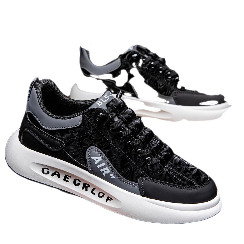 Versatile Men's Casual Board Shoes With Thick Sole For All Seasons_voghion.com