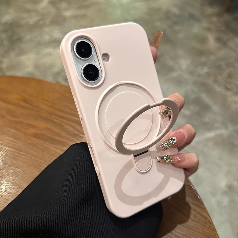 苹果17手机壳16保护套iphone15保护套全包支点磁吸支架液态硅胶软|undefined
