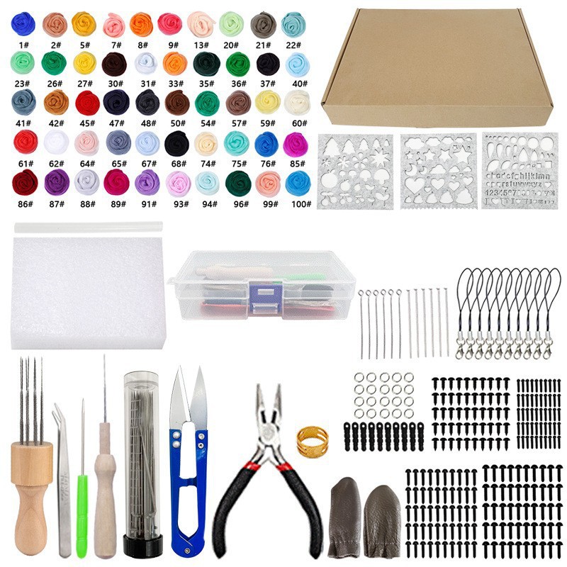 50 colors 3 grams + tools + airplane box