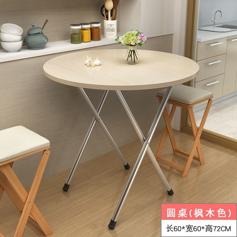 折りたたみテーブル、家庭用ダイニングテーブル、賃貸住宅、賃貸、小さなテーブル、寮、屋外ポータブル屋台、シンプルな正方形テーブル|undefined