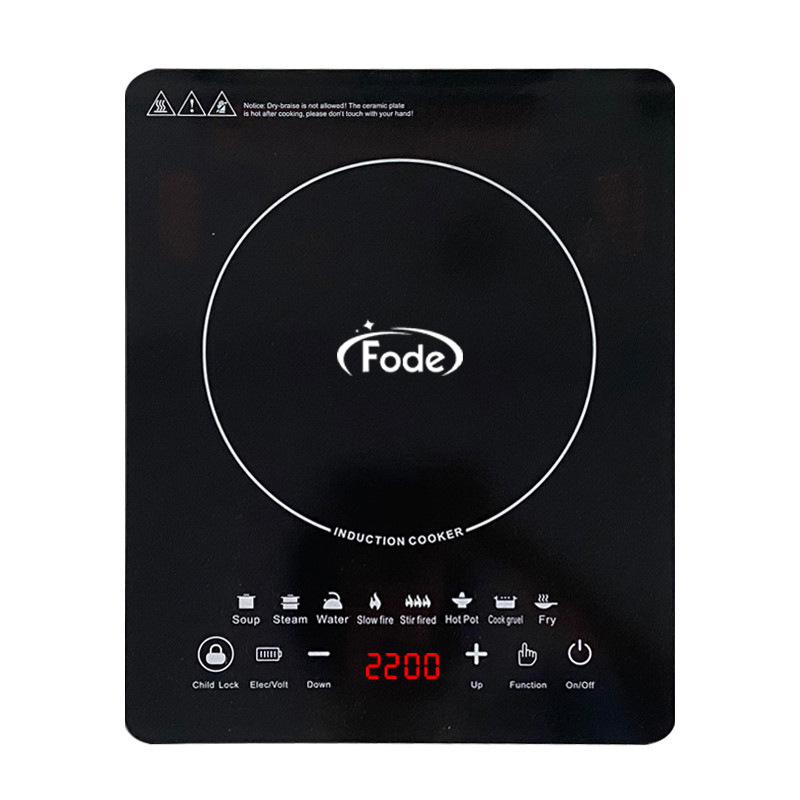 Induction cooker household high-power cooking hot pot special battery cooker induction cooker electric ceramic stove 110v-220v cross-border