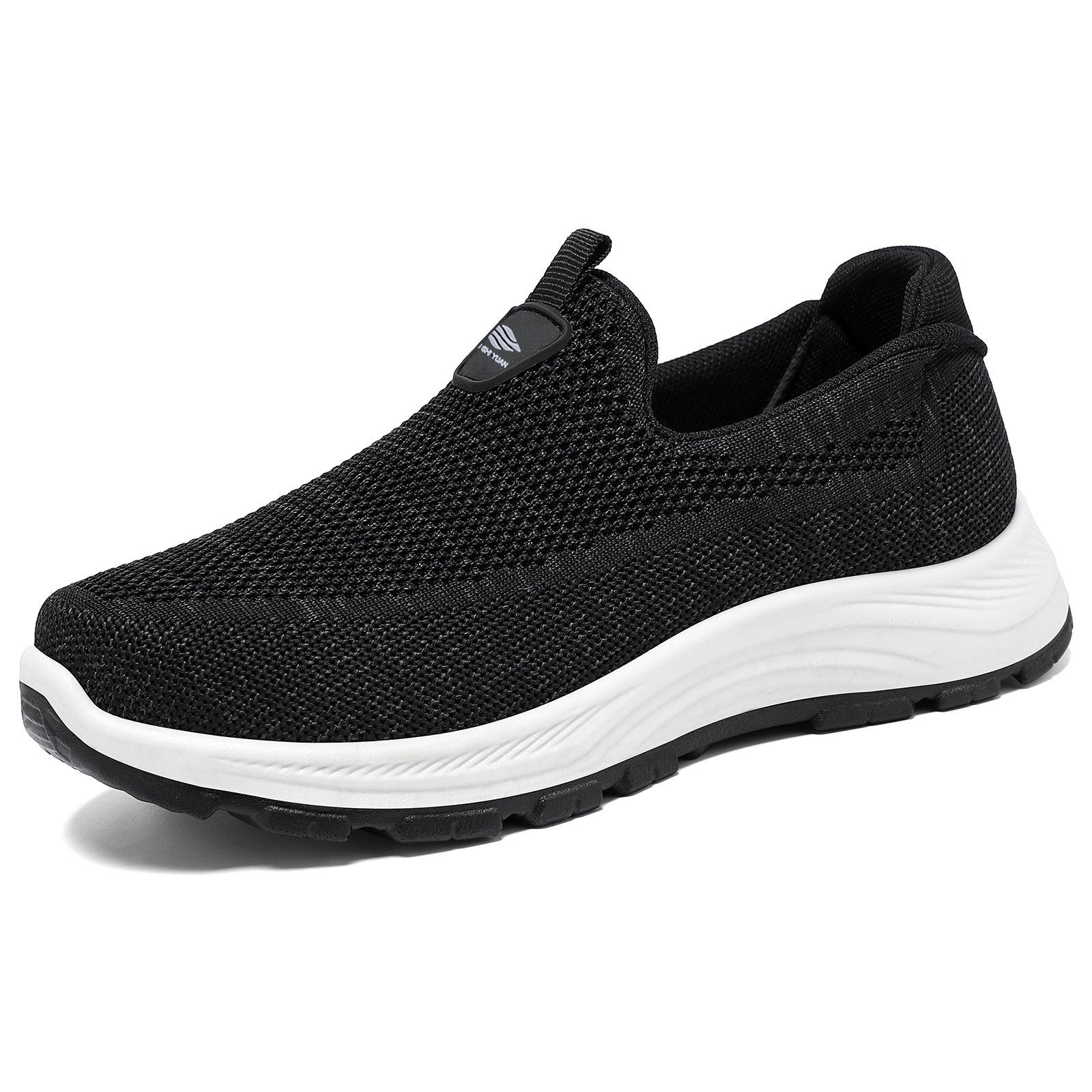 Zapatos de mujer zapatos de poliuretano zapatos casuales cómodos zapatos de caminata ligeros transpirables zapatos de tela de vuelo zapatos casuales con suela suave