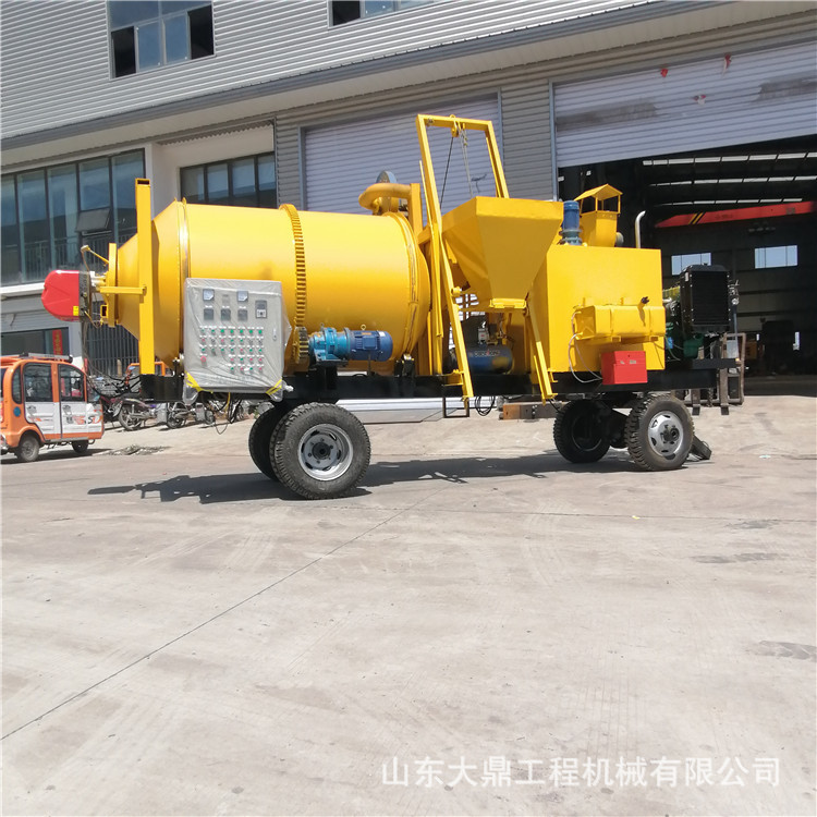 自动配比沥青拌和机 移动式稳定土搅拌机 连续搅拌洗包料再生机