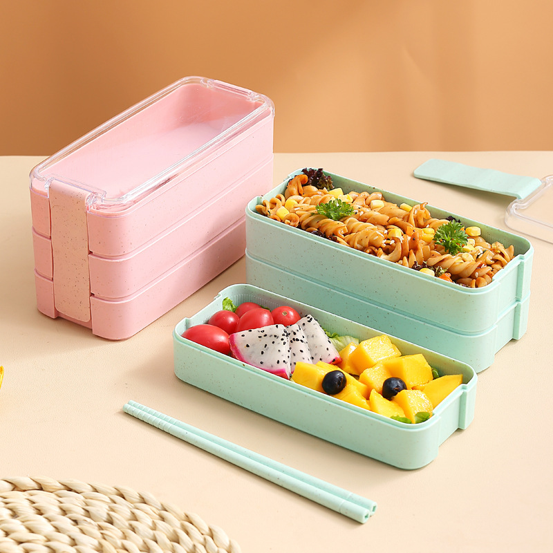 Japanese-style Lunch Box Can Be Microwaved To Heat Office Worker Lunch Box,Divided Light Food Lunch Box,Special Student Lunch Box Set