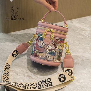 Shoulder bag, phone bag, with little bears