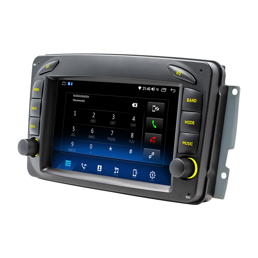 Aplicable a 7 pulgadas Mercedes-Benz W209 coche Android navegación inalámbrica Carplay coche pantalla grande controlador central todo en uno