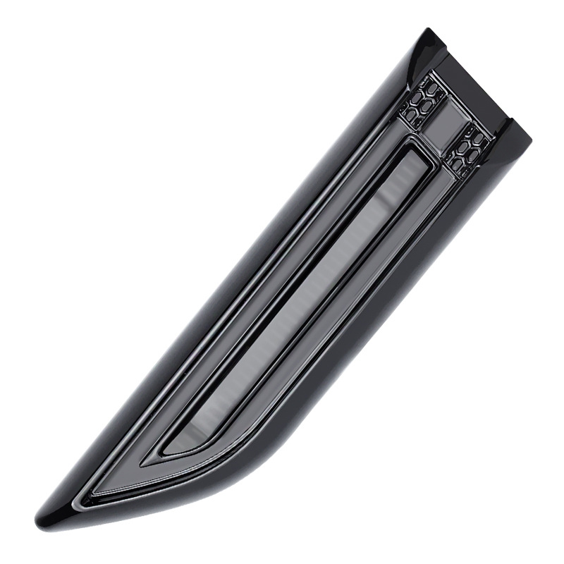 lámpara de dirección de hoja de automóvil LED lámpara diurna de luz lateral fluorescente de agua para automóvil decoración de automóvil lámpara de modificación