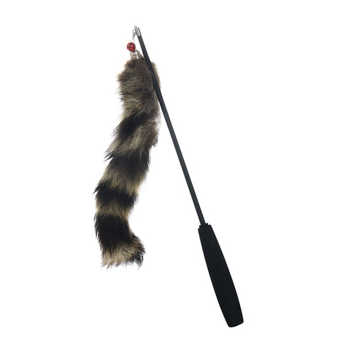 Catnip Stick Long Handle Durable Biting New Replacement Feather Cat Toy Entertainment Gadget Complete Set of Cat Supplies