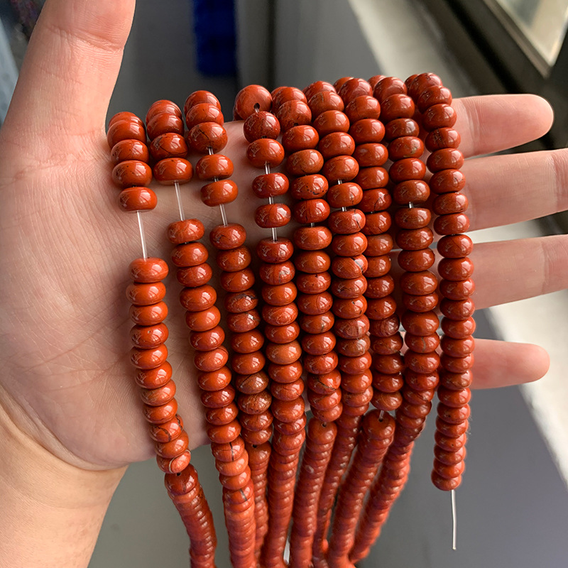 A String 5*8mm Natural Stone Aventurine Amazonite Morganite Irregular Geometric Smooth Jewelry Accessories Beads display picture 31