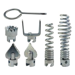 Pipe dredging machine accessories sewer electric cleaning machine dredging cutter head cleaning drill bit spring head