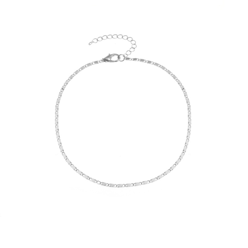Simple Style Geometric Alloy Plating Anklet display picture 3