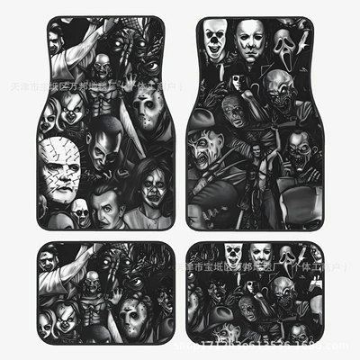 Avtomobil döşəmə paspasları, Stain-Resistant, Easy to Care For - f-car-floor-mats-8-3344cm-two-piece-pack