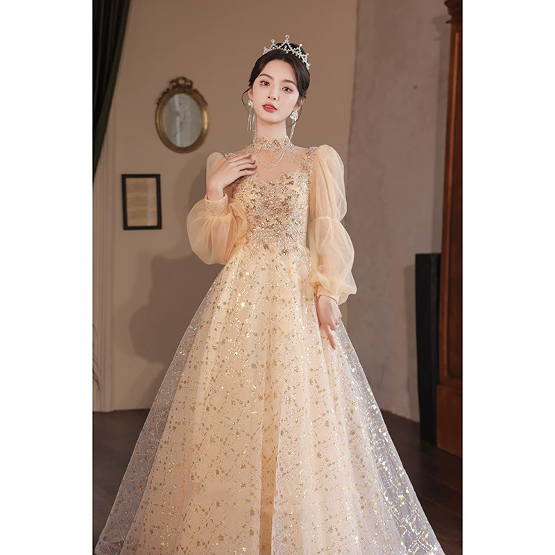 Elite evening dress, high-end, french style