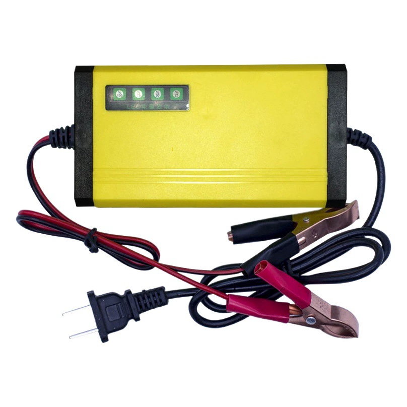 12В автомобильный мотоцикл аккумуляторное зарядное устройство 12V2-20AH(2A) Сухая вода Универсальный интеллектуальный дисплей заряда