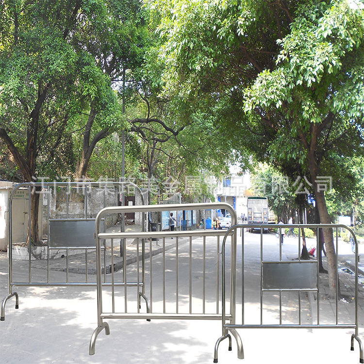 现货直供201不锈钢铁马防疫可移动不锈钢铁马隔离304不锈钢铁马