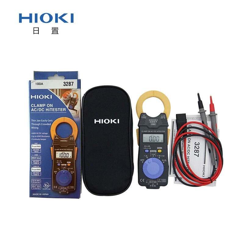 HIOKI дневной зажим AC/DC-счетчик 3287 3288-20 Цифры мультиметр переменного постоянного тока-зажим CM3289