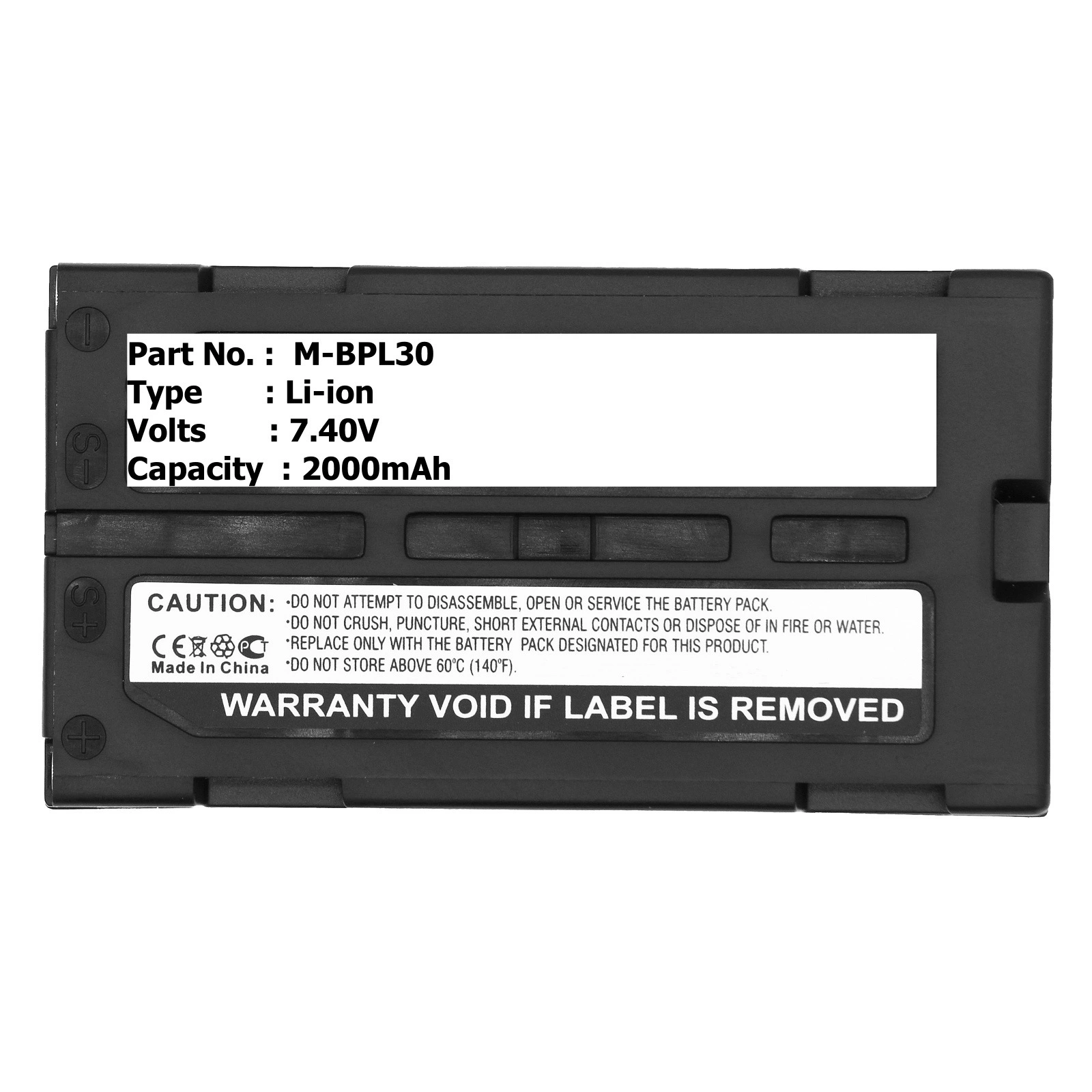 Аккумулятор M-BPL30 VM-BPL13 VMBPL30A VMBPL60A VM-D865LE