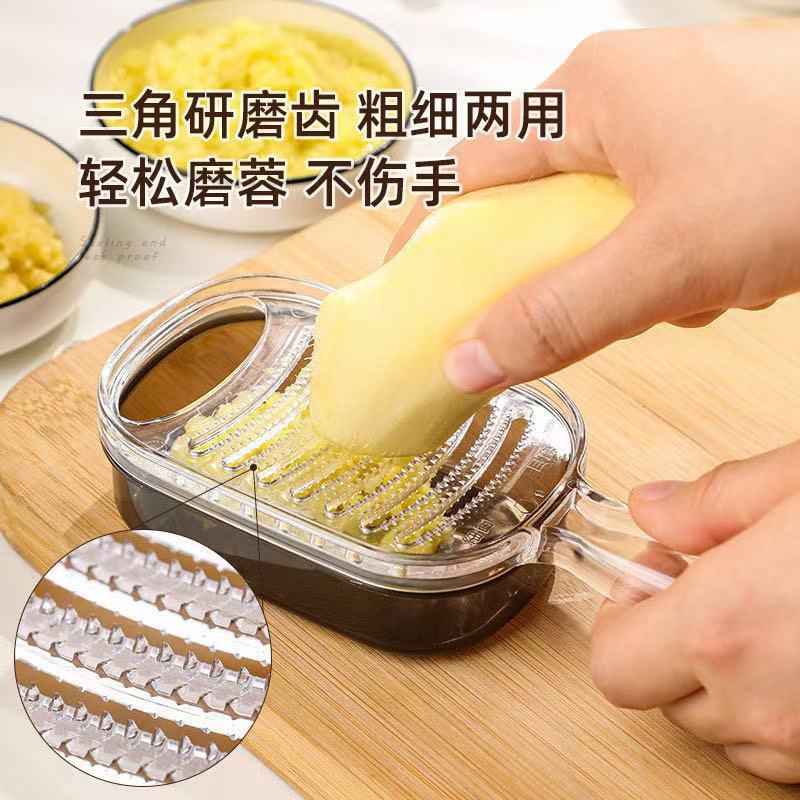 Ginger and Garlic Grinder Household Manual Ginger Juice Garlic Mashed Yam Food Supplement Tool Garlic Grinder Comes with Container Box Ginger and Garlic Grinder Household Manual Ginger Juice Garlic Mashed Yam Food Supplement Tool Garlic Grinder Comes with Container Box