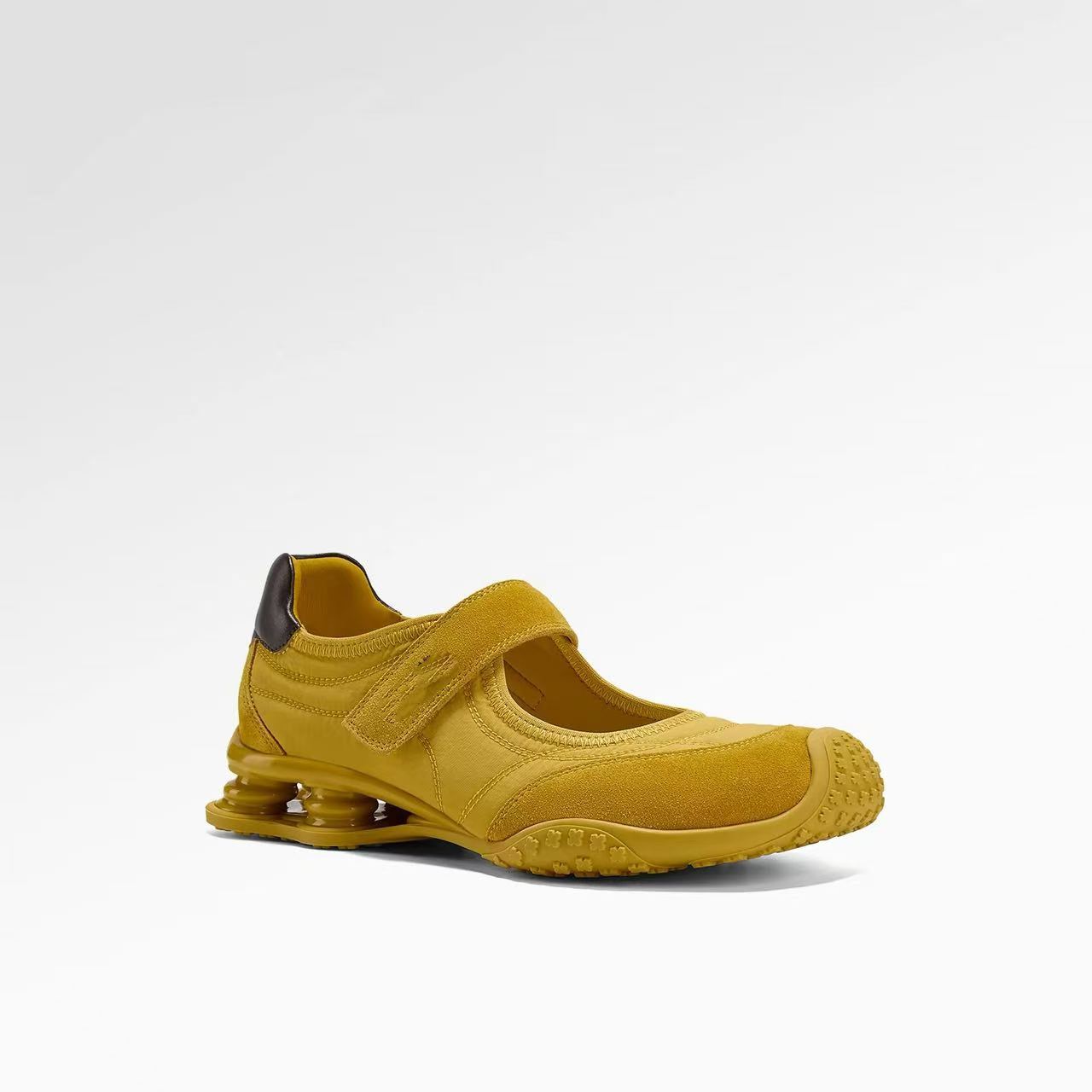 Chunky Mary Jane Trainer Shoes For Women - Retro Comfort Platform Sneakers With Elastic Strap, Breathable & Lightweight_vogvips.com