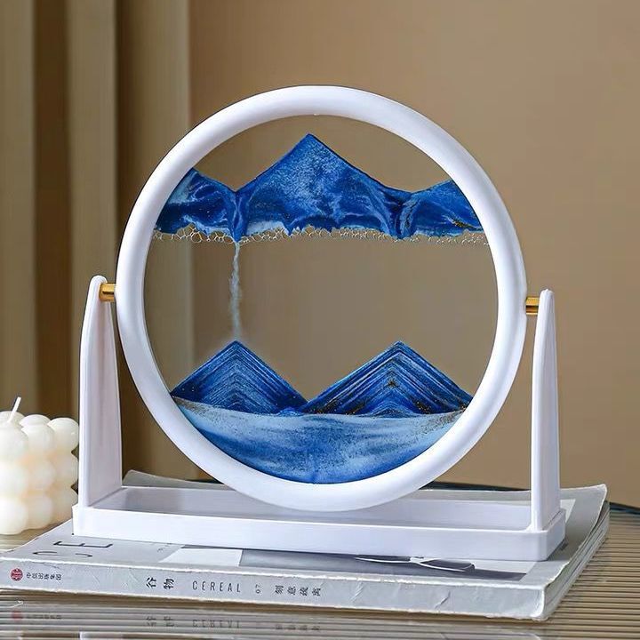 quicksand painting ornaments creative art hourglass living room indoor TV cabinet wine cabinet decorations for girls' birthday gifts