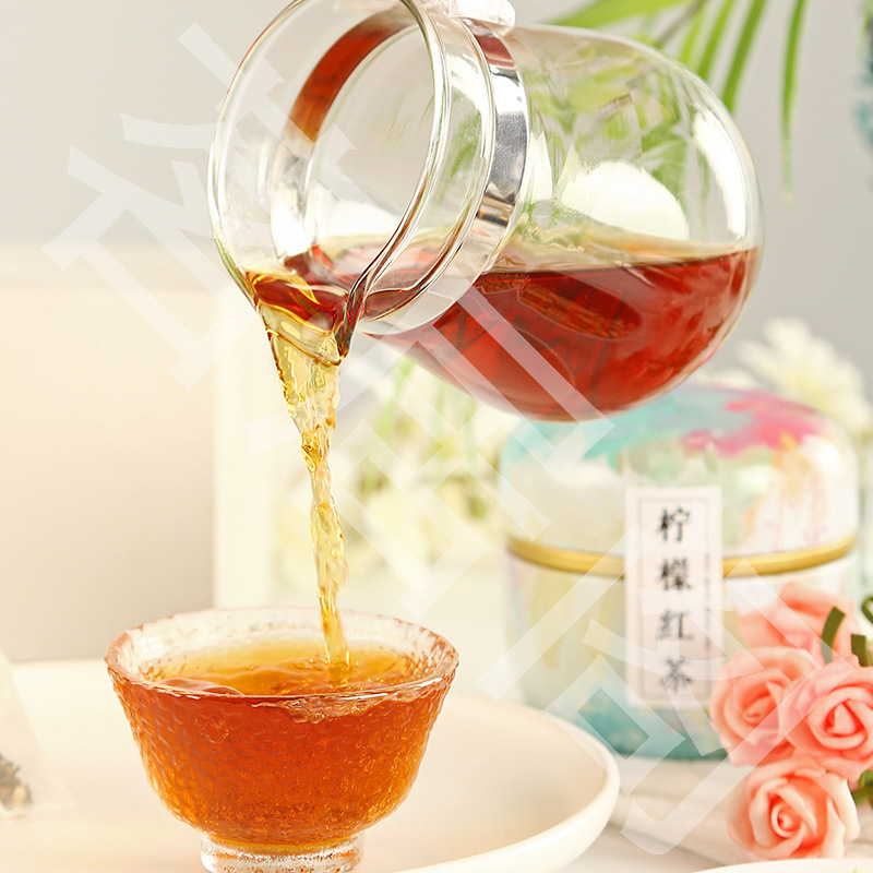 Peach Oolong White Tea Blend with Chrysanthemum Rose Lemon Fruit Cold Brew Tea Bags quality and texture