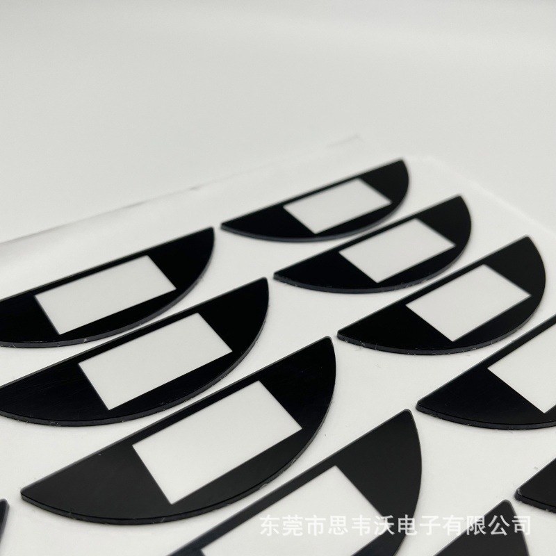 丝印加硬防刮花亚克力视窗镜片LED显示屏保护视窗盖板厚度1.72mm