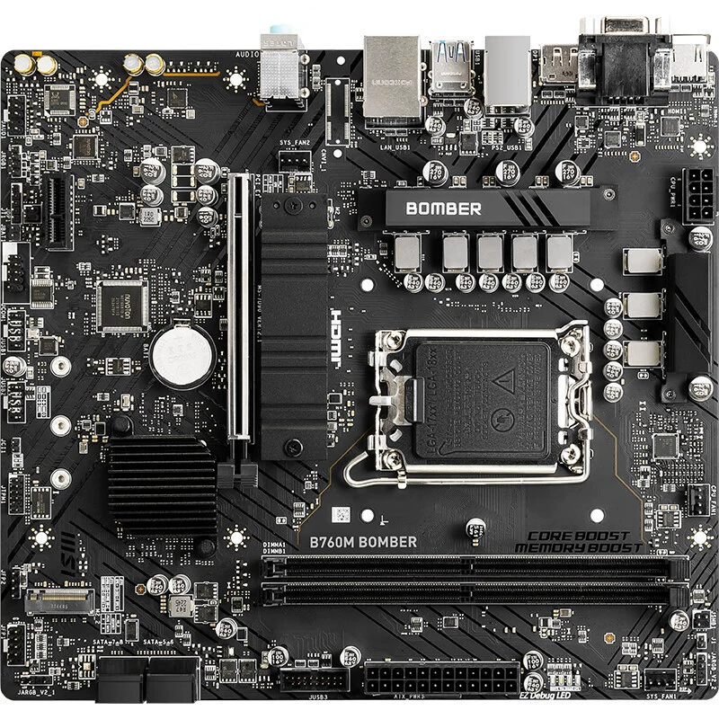 MSI/ Ноутбук, совместимая материнская плата, 760m, 13400