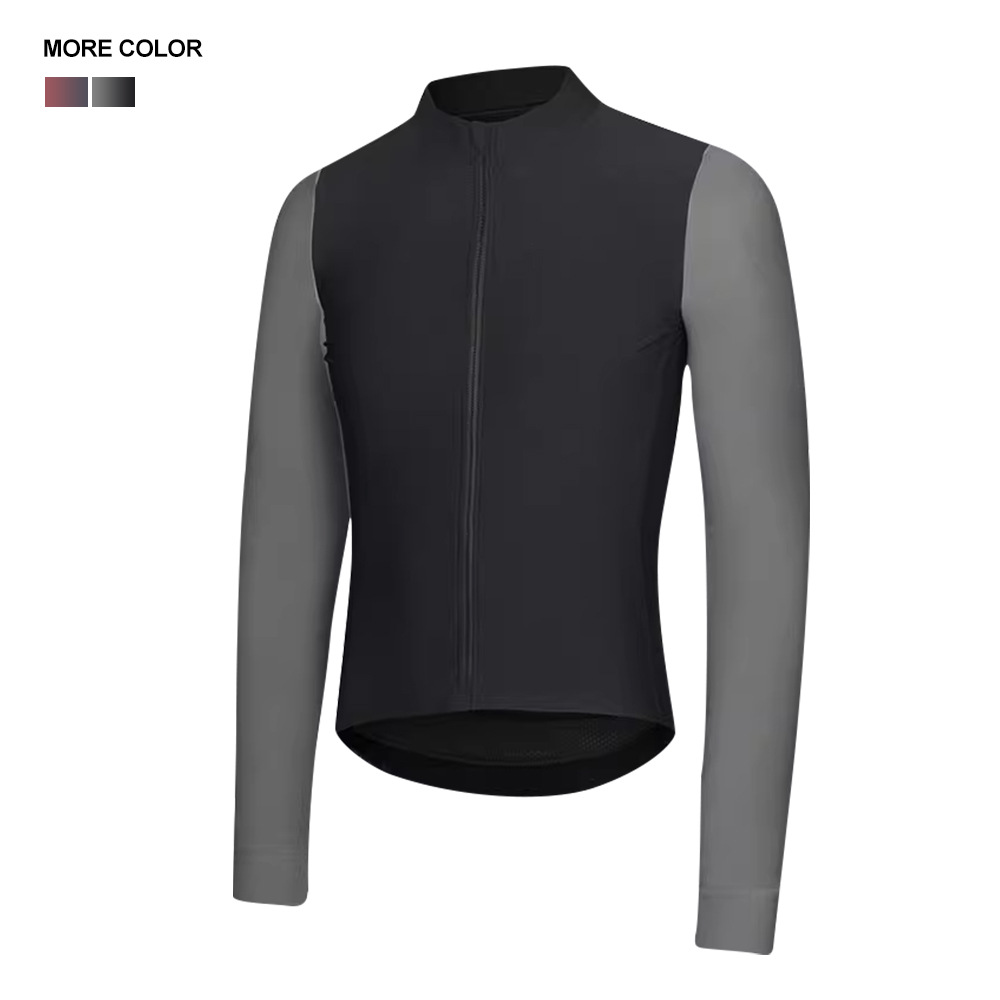 24 Color Matching Cycling Tops Long Sleeve Cycling Jersey Bicycle Road Bike Tops Men And Women Slim Sports