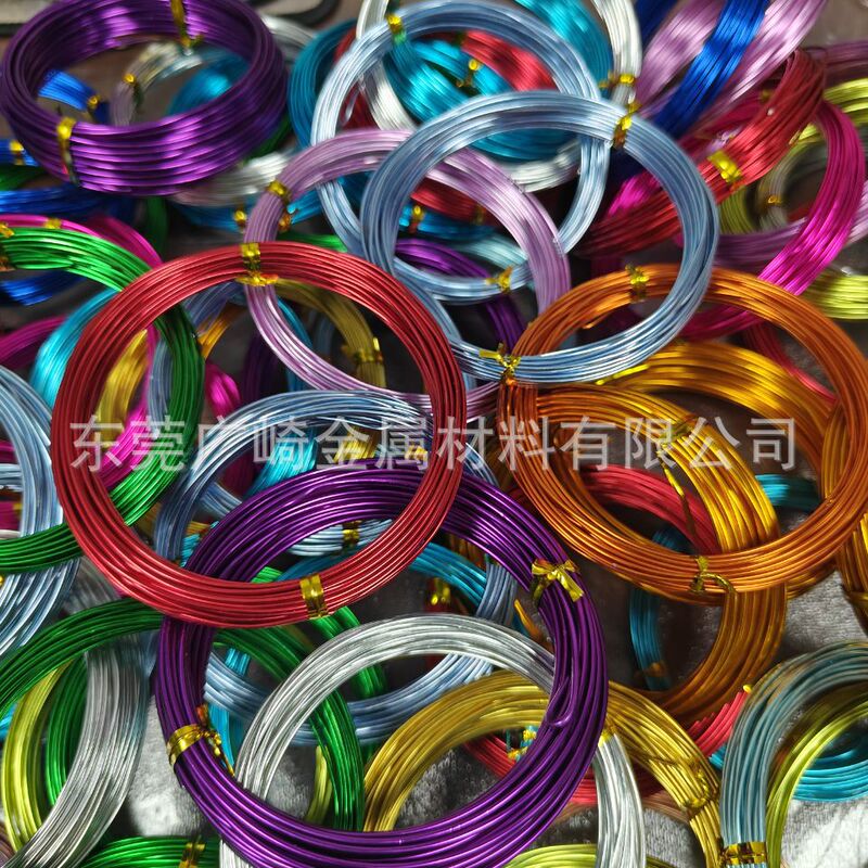 Colored Aluminum Wire/Silver Dark Gold Light Gold Money Tree Handmade Woven Bonsai 1.0Mm1.5Mm2.0Mm