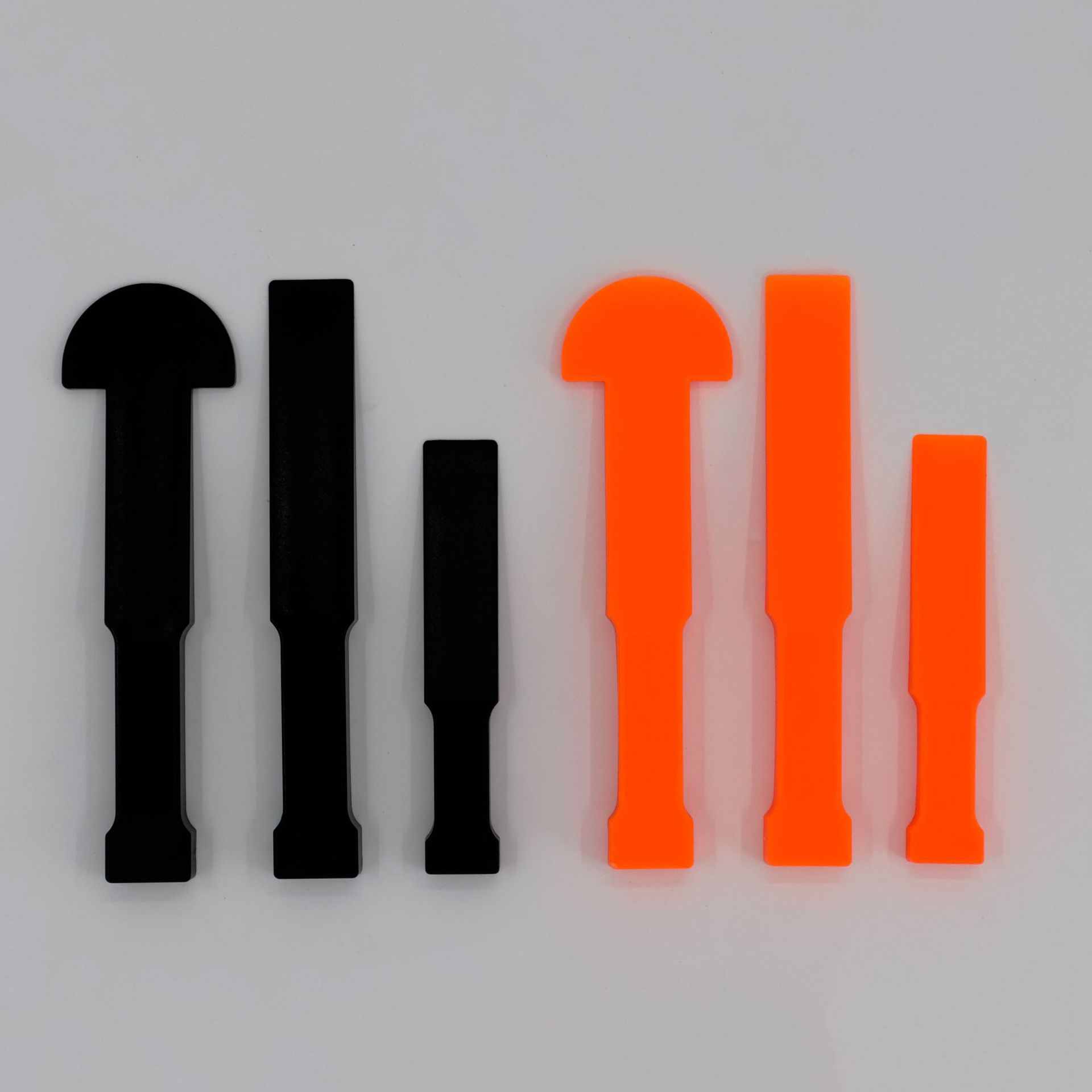 CROWBAR 6 피스 자동차 도어 패널 오디오 패널 분해 도구 지렛대 내부 수정 지렛대