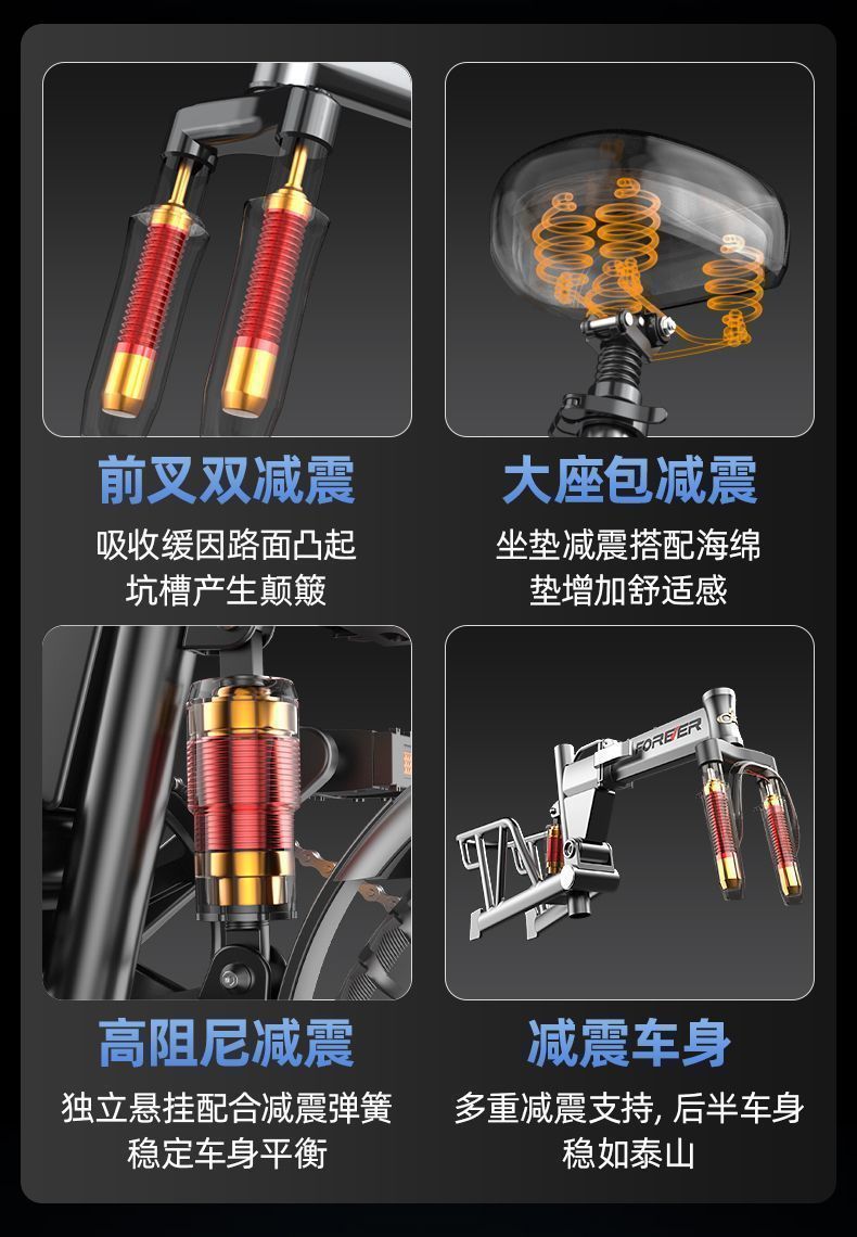 Special Folding Electric Vehicle for Driving, Ultra-Light Small Aluminum Alloy Lithium Battery, New National Standard Electric Vehicle for Driving