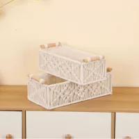 (Cross-border trading), woven table storage basket, DIY, boho style