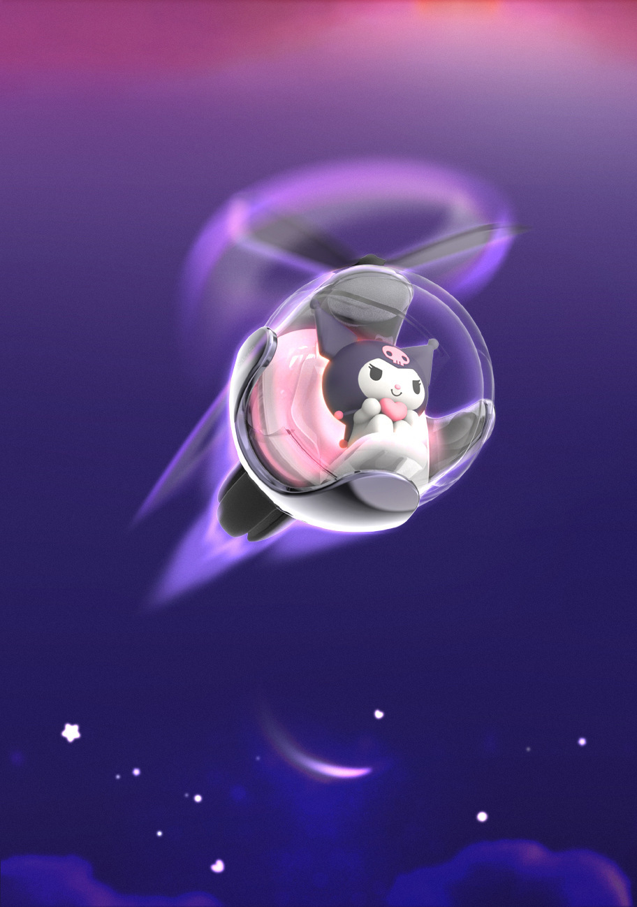 Disney Car Air Freshener Flying Ball Car Vent Cute Cartoon Ornament Car Interior Decoration Gift for Friends