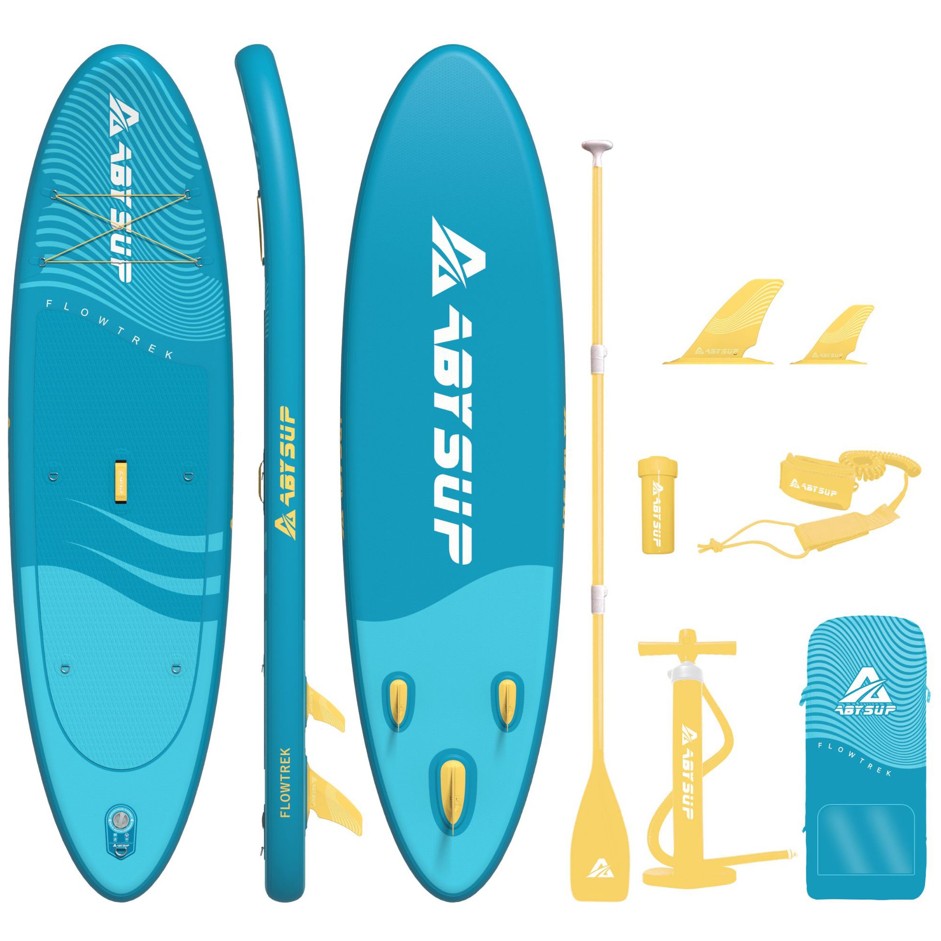 Tabla de surf inflable ABYSUP, tabla de paddle surf, deportes acuáticos, supboard, tabla de paddle surf inflable, tabla de surf