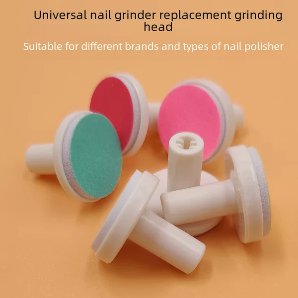 Bulk Universal Electric Baby nail grinder children's replacement head spare grinding head accessories nail grinder polishing head
