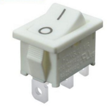 微型船型开关 加湿器开关 炒锅开关 4脚2档 KCD1弯脚船型开关