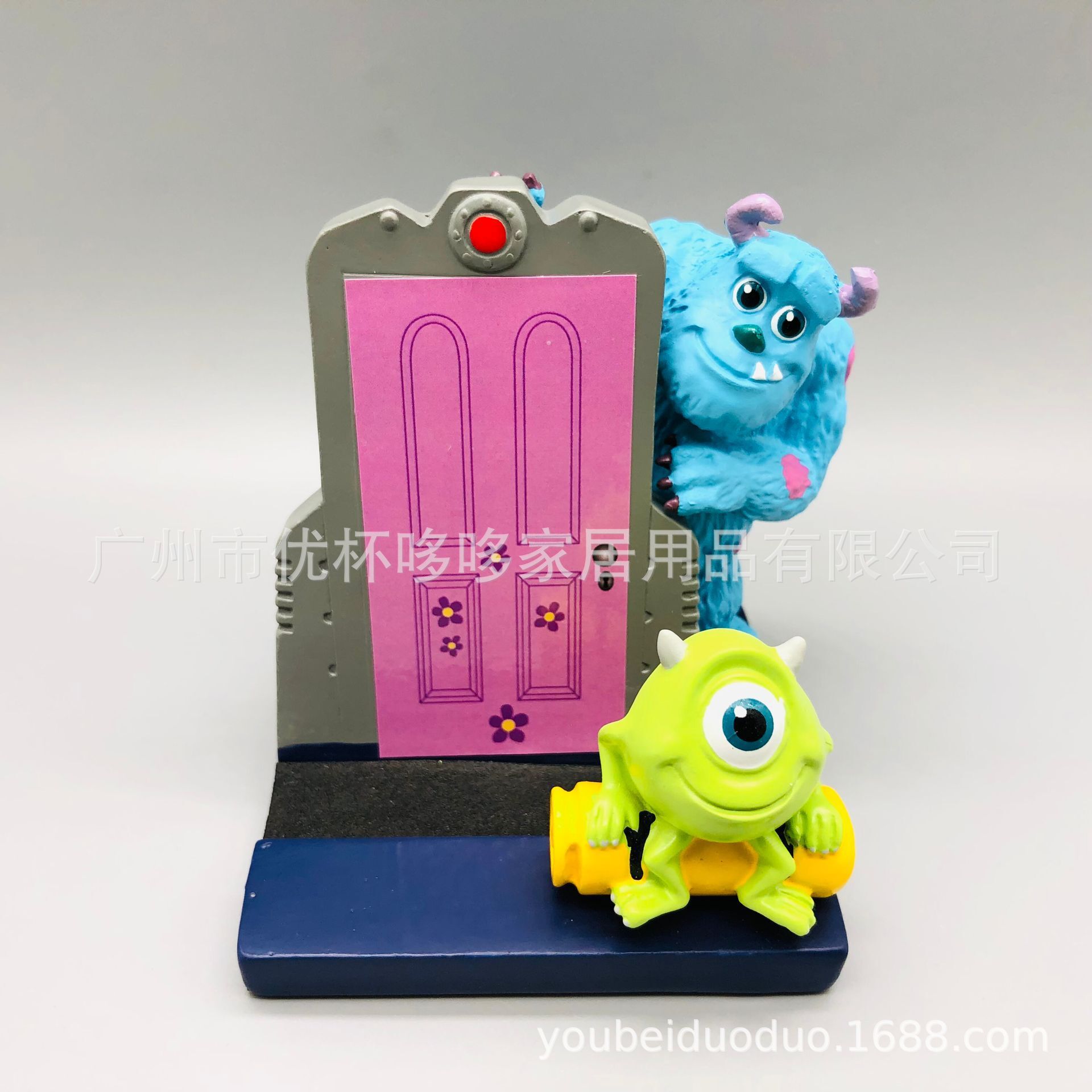 Monster University Sullivan teléfono móvil soporte ojo grande compañía de energía Pelo Largo monstruo modelo Muñeca de dibujos animados