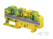 TE/泰科ZS6-4S-YL螺钉接线端子ZS6-PE接地ZS6-3S-PE ZS6-3S-YL