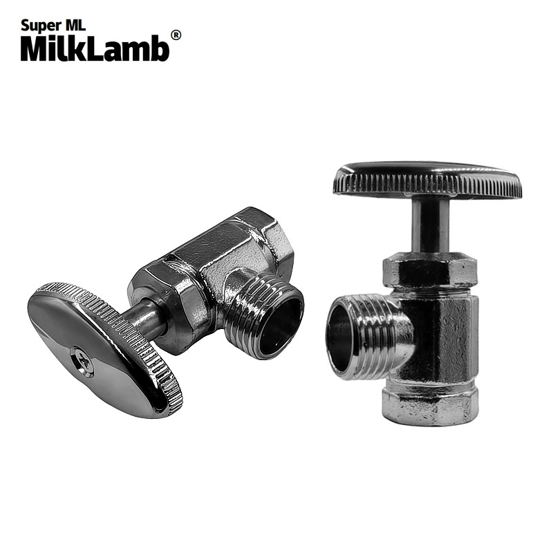 Трансграничный эксклюзивный для 1/2*1/2 внутренней и внешней резьбы резьбовой угловой клапан из цинкового сплава